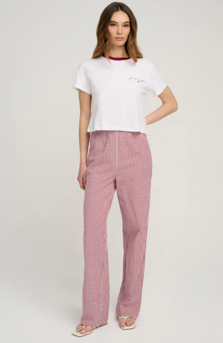 The Cropped Signature Chest Logo Tee