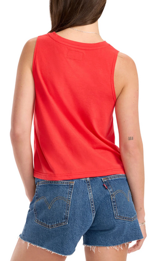 Stars of Summer Sequin Cropped Tank Top