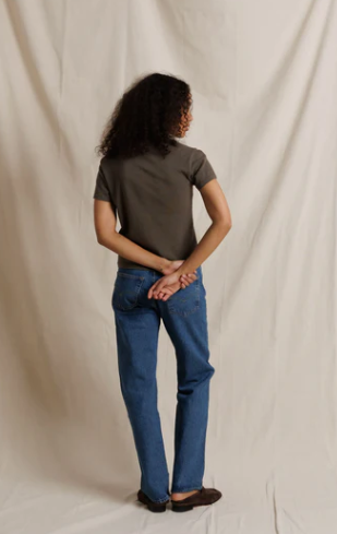 Lisa Tee-Dark Olive