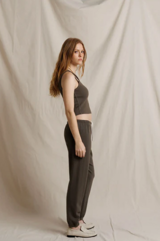 Johnny Sweatpant-Dark Olive