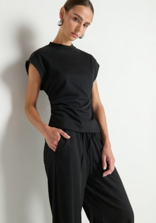 Andrea Side Shirred Top