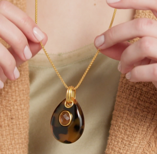 Carnaby Pendant Tortoiseshell