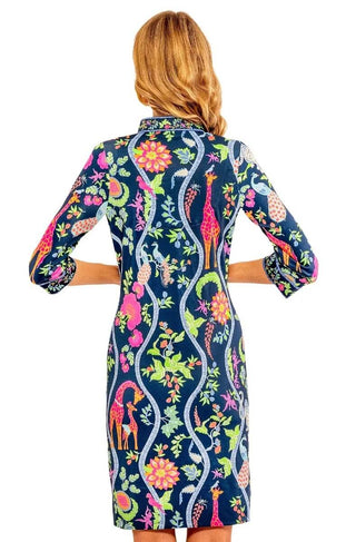 Jersey Mandarin Dress