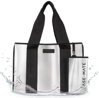Case-Mate Silver Chrome Jelly Tote Bag