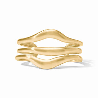 Wave Cuff-Gold