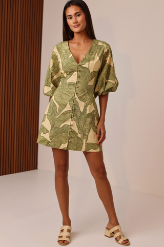 Shayla Seamed Mini Dress