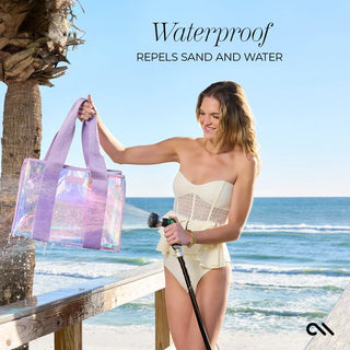 Soap Bubble™ Beach Tote With Phone Pouch