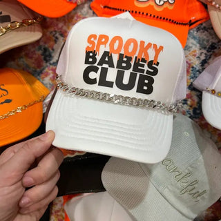 Spooky Babes Club Trucker Hat
