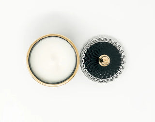 Bella Candle Black & Gold