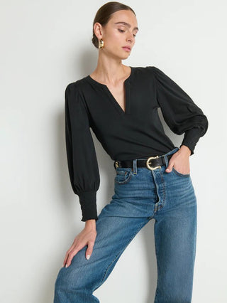 Flora Peasant Tee