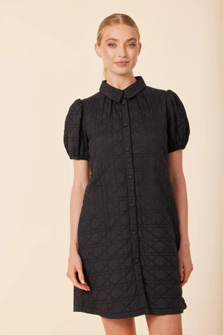 Nylon Quilted Dress