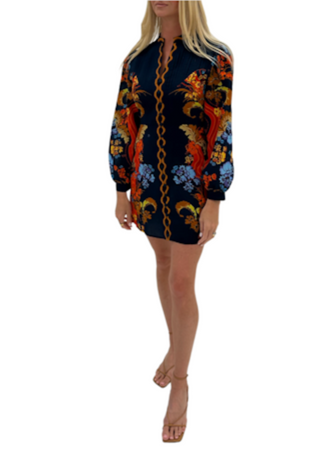 Jenny Dress Bright Floral