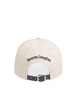 Baseball Cap with Leather Strap & Buckle