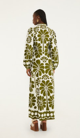 Palermo Green Maxi Dress
