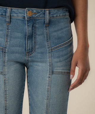 Kelsey High Rise Ankle Flare-Articulated