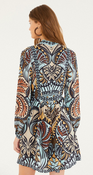 Balamana Multicolor Mini Dress