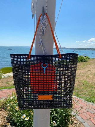 The Market Aquaculture Equipment Oyster Bag - Orange Handle Market - O/S