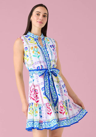 Lorina Dress Floral Stamp