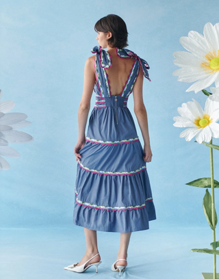 Chelili Dress Blue