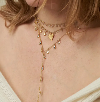 Raindrop Y Necklace