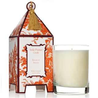Epices De Saison Classic Toile Pagoda Box Candle