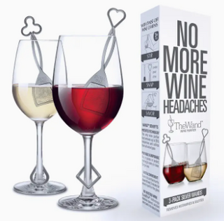 Original, Bold and Brilliant Silver Wine Wand
