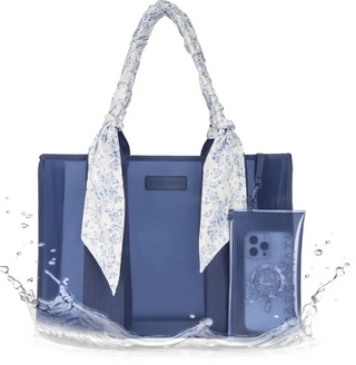 Case-Mate Something Navy Twilly Jelly Tote Bag