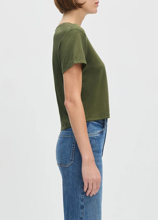 Cropped Collegiate Top