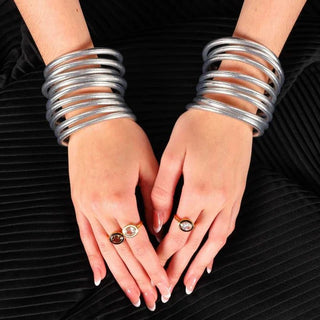 Silver All Weather Bangle
