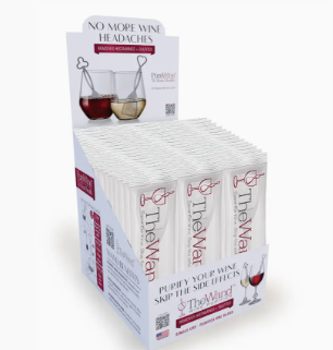 Sparkling, Fun and Festive Gold Wine Wand