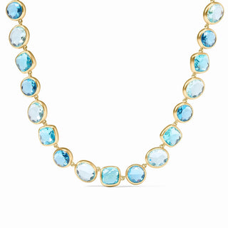 Kaleidoscope Tennis Necklace Blue