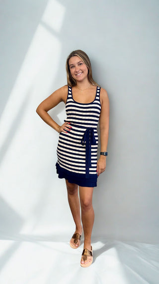 Flor Knit Mini Dress