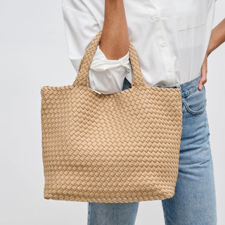 Sky's The Limit Medium Woven Tote