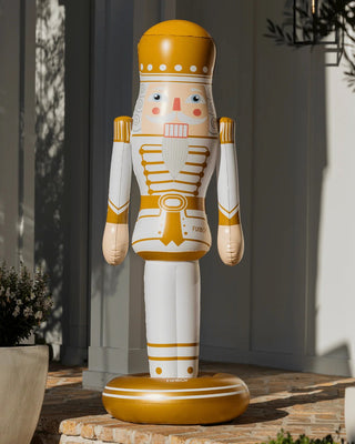Gold Inflatable Nutcracker