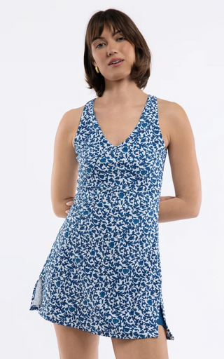 Campbell Dress-Porcelain Floral