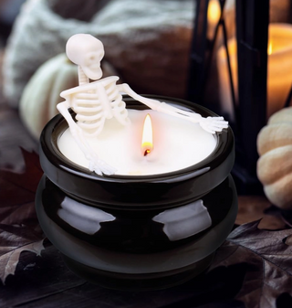 Halloween Decoration Skeleton Skull Candle