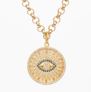 Evil Eye Pendant Necklace
