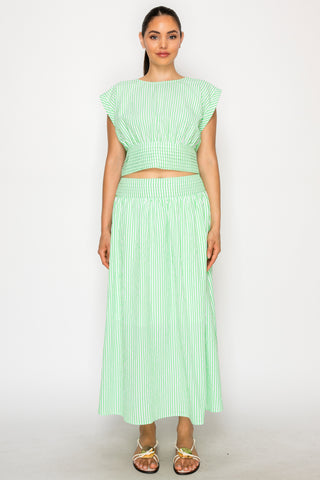 Verde Stripe Set