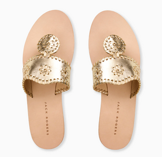 Boating Jacks Sandal - Metallic Nappa