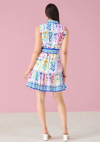 Lorina Dress Floral Stamp