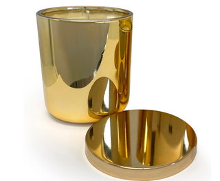 Japanese Quince Gold Candle