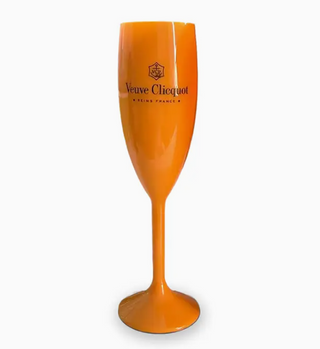 Orange Champagne Flute