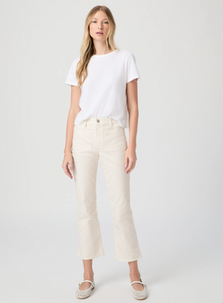 Mason Crop Boot w Rounded Patch Pockets