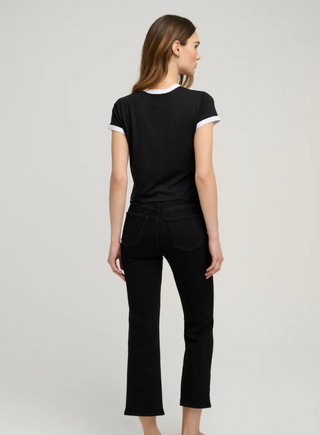The Cropped Favorite Daughter Ringer Tee