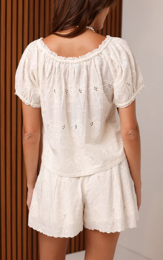 Skylar Eyelet Blouse