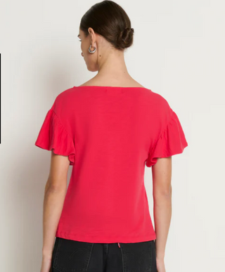Emmy Flutter Sleeve Tee