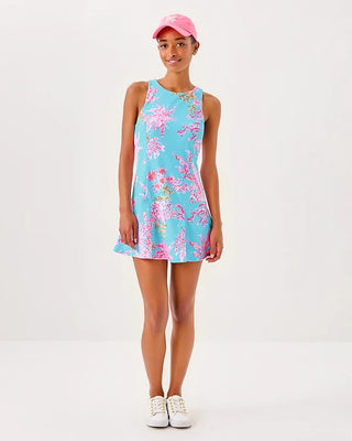 UPF 50+ Luxletic Westley Active Dress Multi Royal Coral