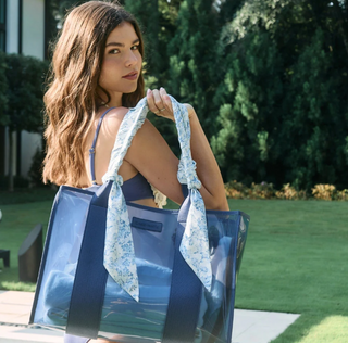 Case-Mate Something Navy Twilly Jelly Tote Bag