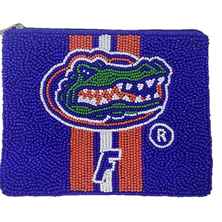Florida Gators Beaded Pouch