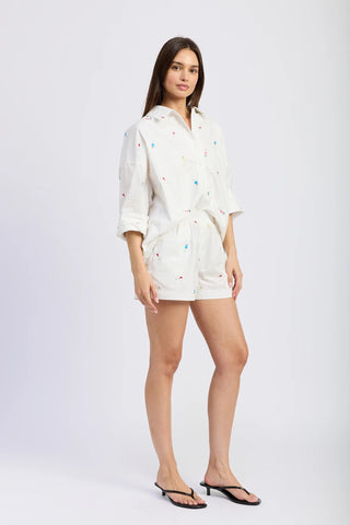 Novelty Embroidered Shirt